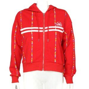 GoGuy x Teletubbie x Ellesse Red Kidcore Po Track Jacket Zip Hoodie sz S /975